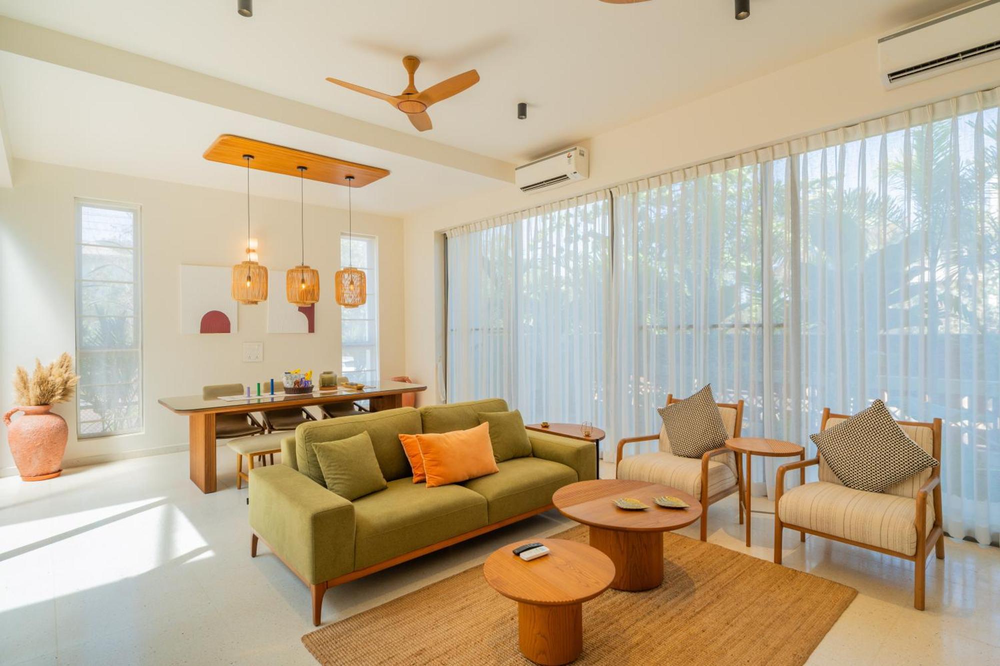 Villa Elivaas Mirai Aries 3 Bhk Retreat With Private Pool Near Famous Beaches Vagator