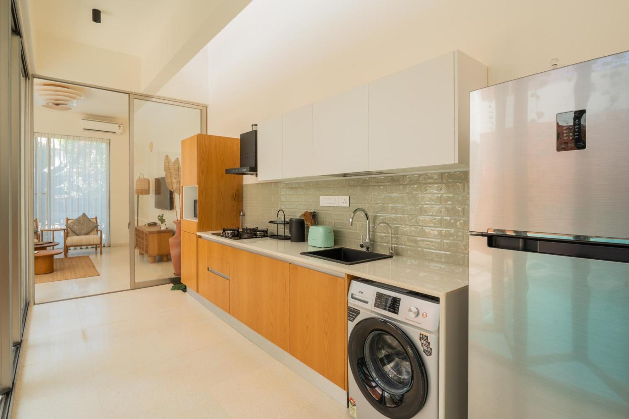 Elivaas Mirai Aries 3 Bhk Retreat With Private Pool Near Famous Beaches Villa