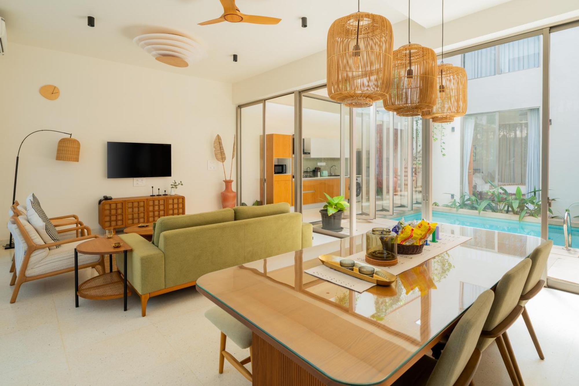Elivaas Mirai Aries 3 Bhk Retreat With Private Pool Near Famous Beaches Villa Vagator