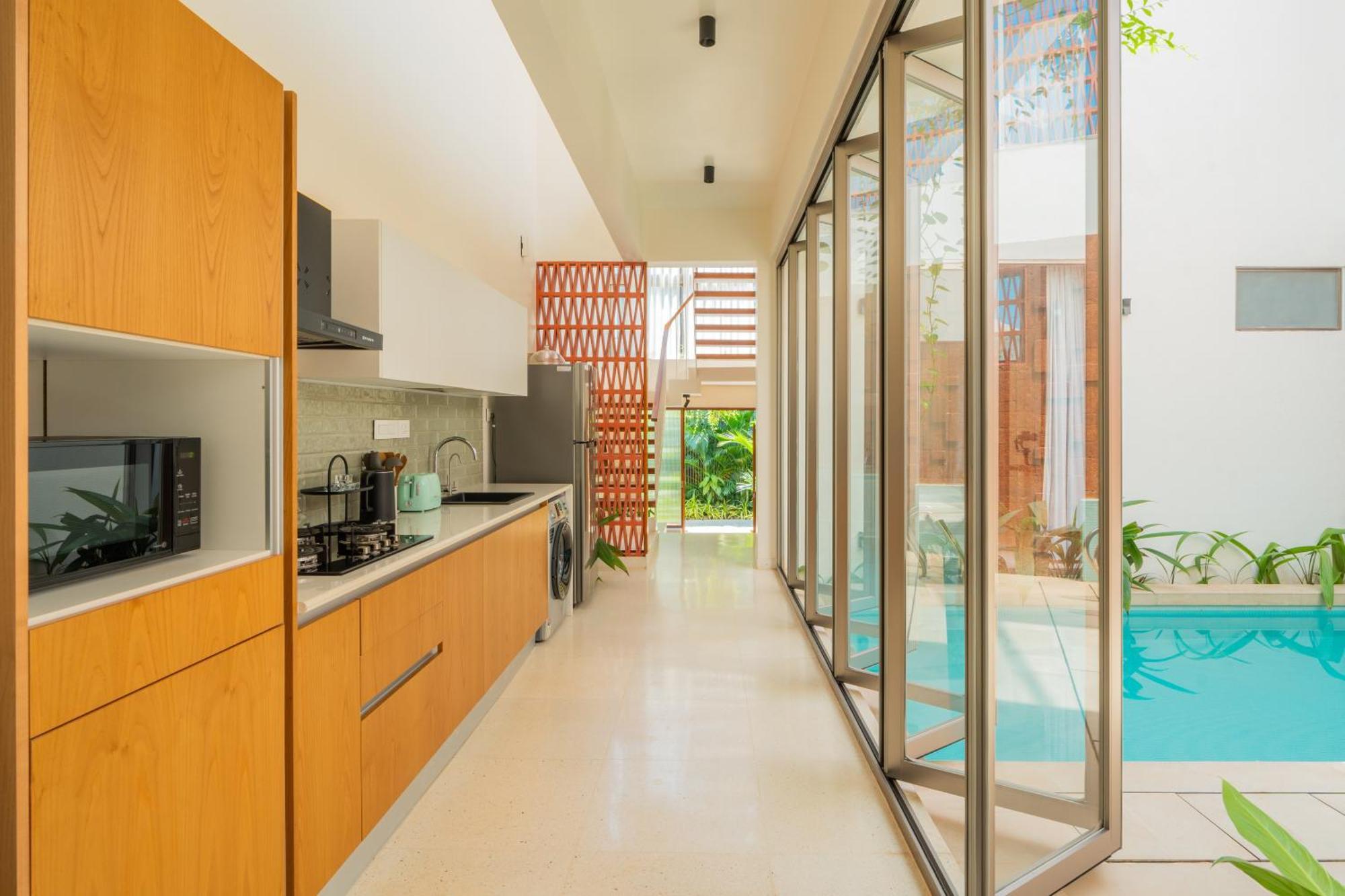 Elivaas Mirai Aries 3 Bhk Retreat With Private Pool Near Famous Beaches *