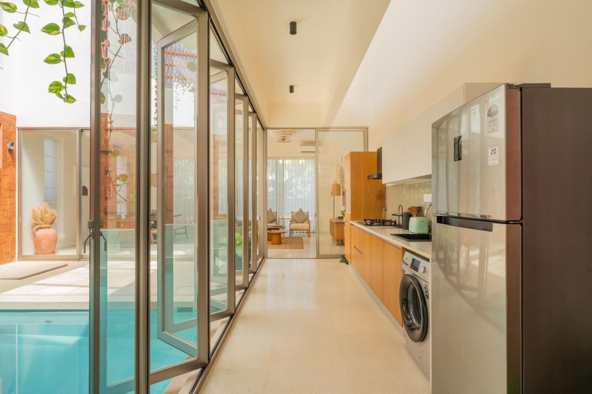 Elivaas Mirai Aries 3 Bhk Retreat With Private Pool Near Famous Beaches Villa