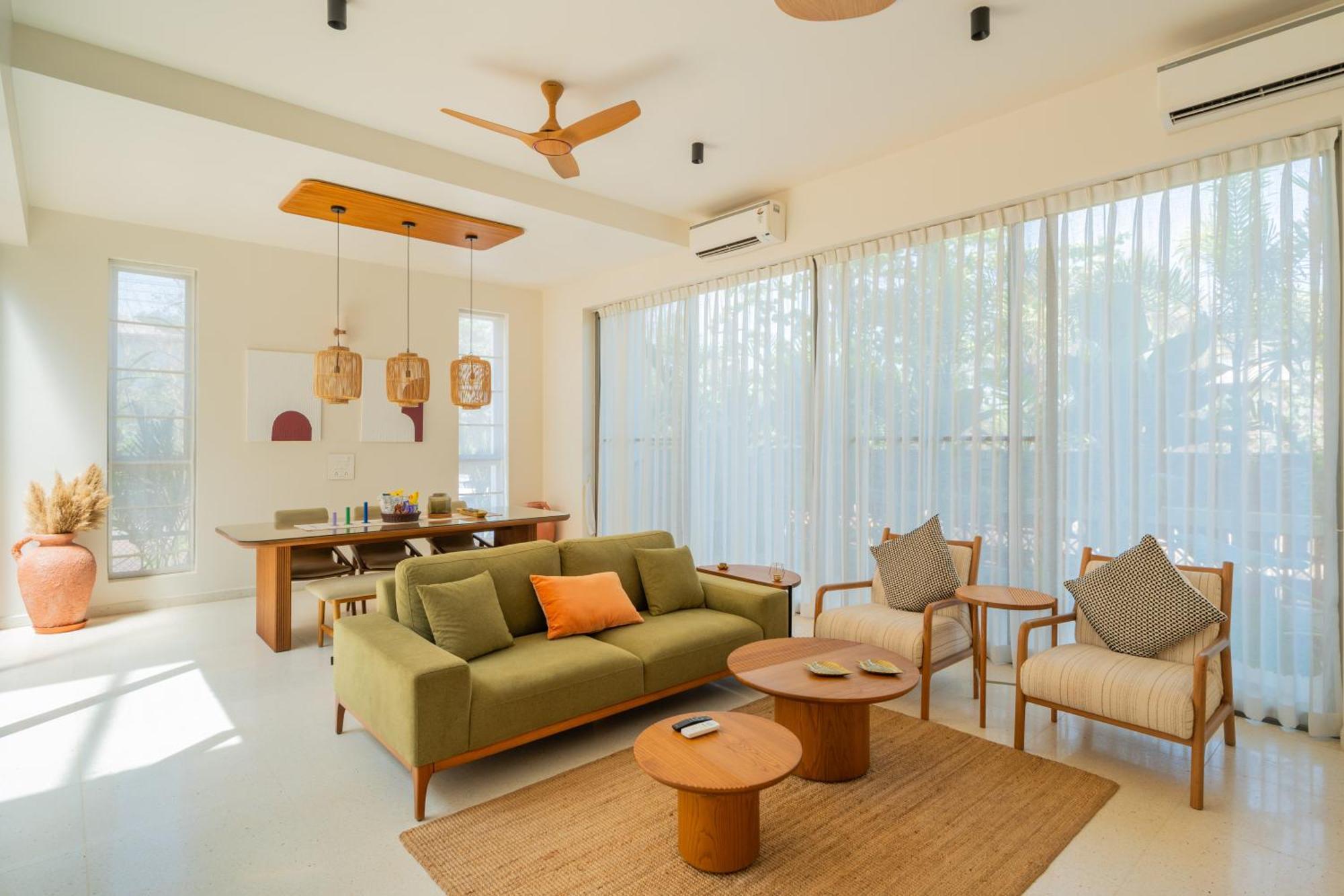 Elivaas Mirai Aries 3 Bhk Retreat With Private Pool Near Famous Beaches Vagator