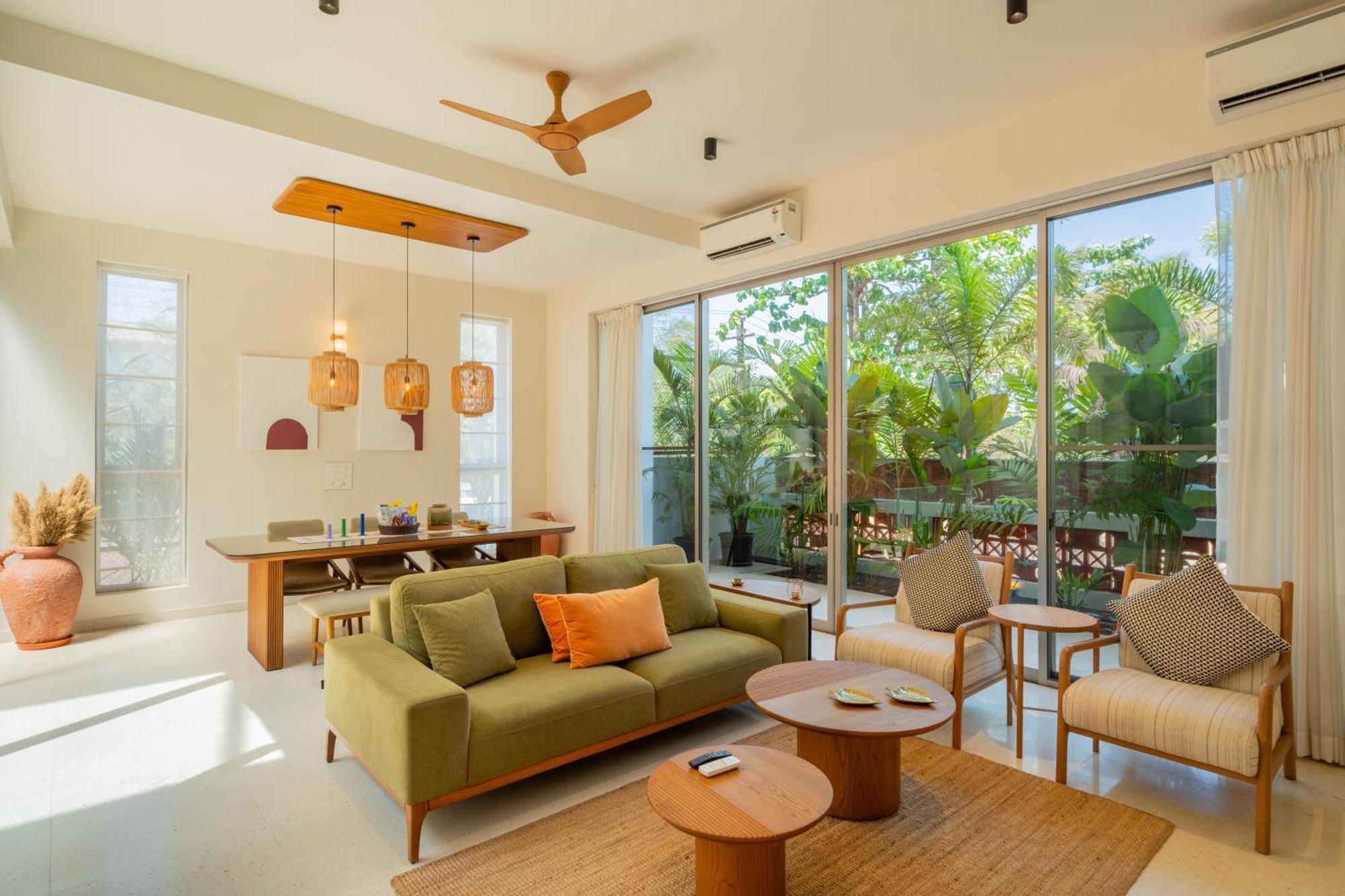 Elivaas Mirai Aries 3 Bhk Retreat With Private Pool Near Famous Beaches *