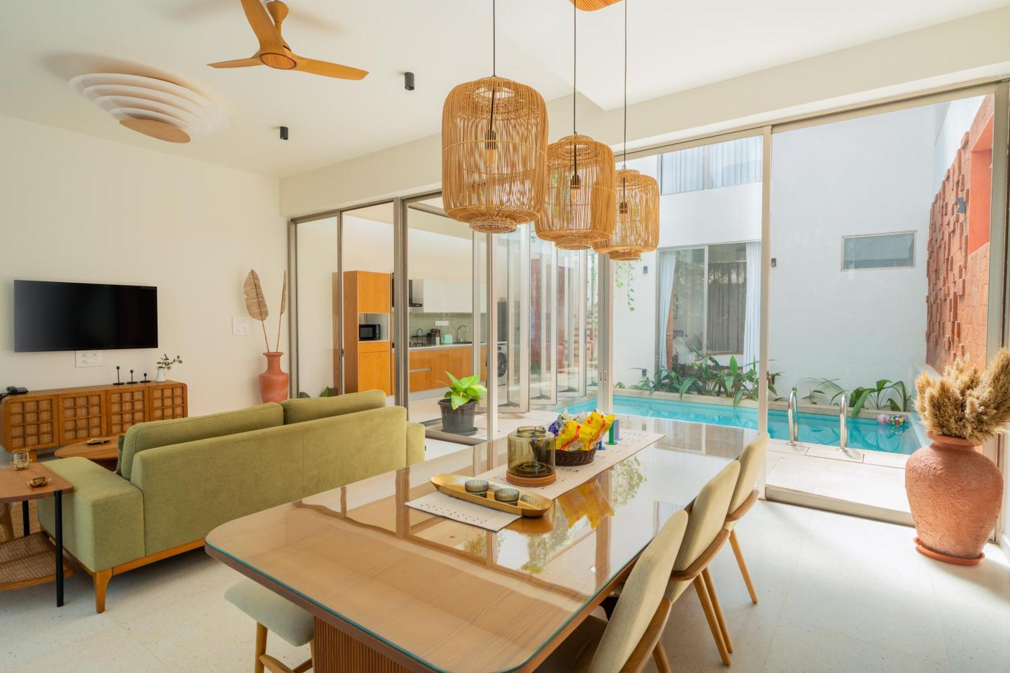 Villa Elivaas Mirai Aries 3 Bhk Retreat With Private Pool Near Famous Beaches *