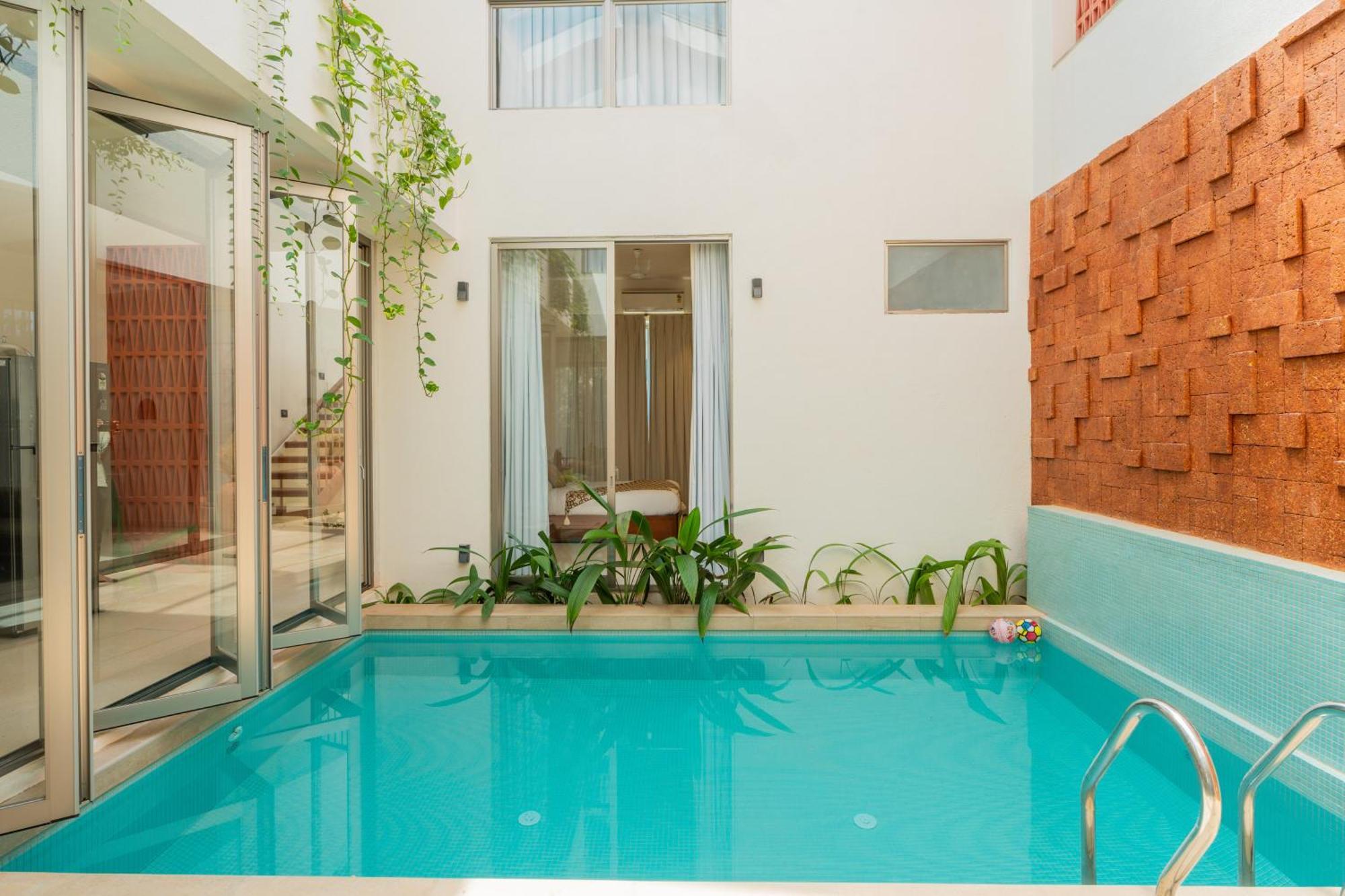 Elivaas Mirai Aries 3 Bhk Retreat With Private Pool Near Famous Beaches *