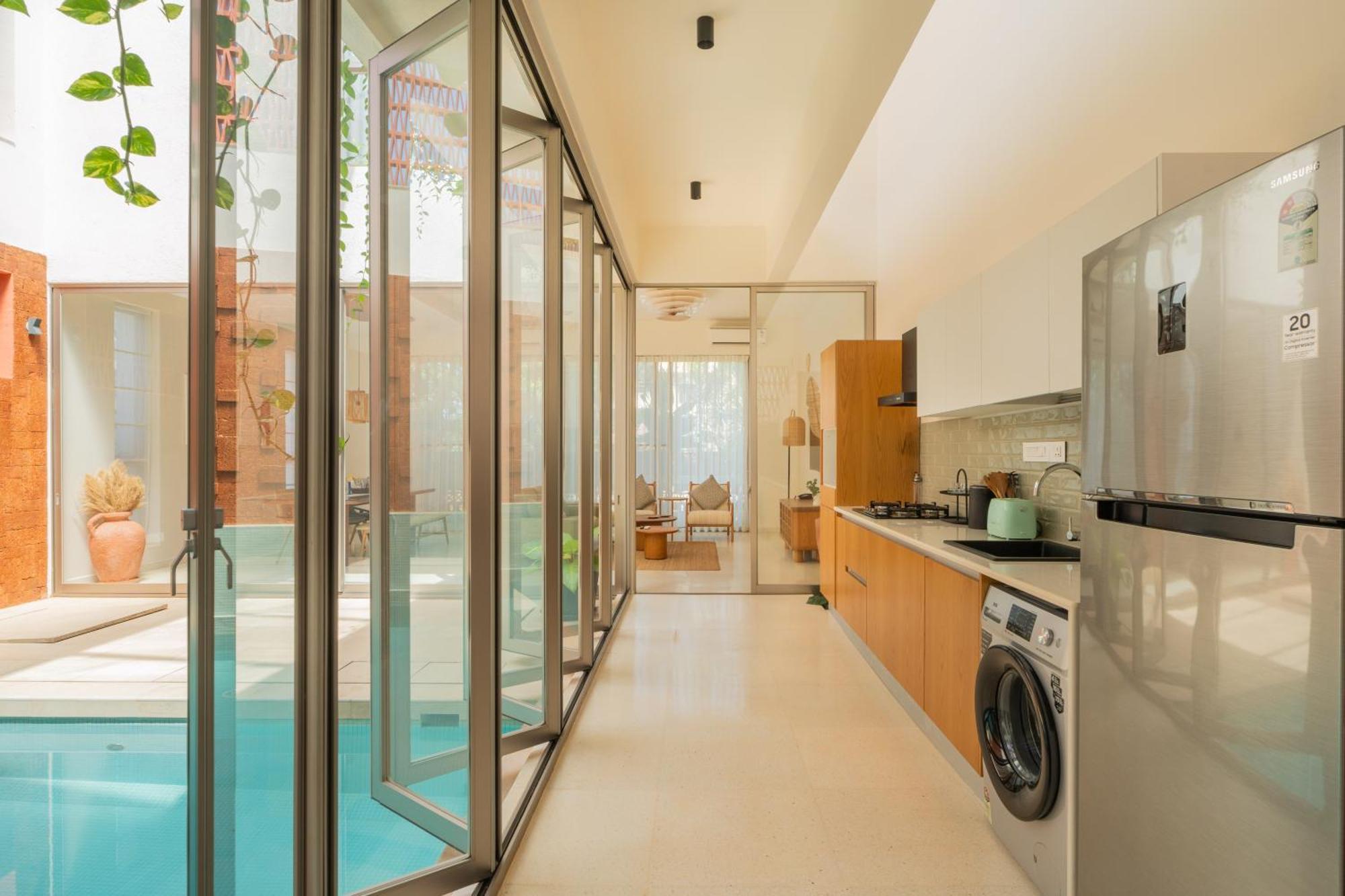 Elivaas Mirai Aries 3 Bhk Retreat With Private Pool Near Famous Beaches * Vagator